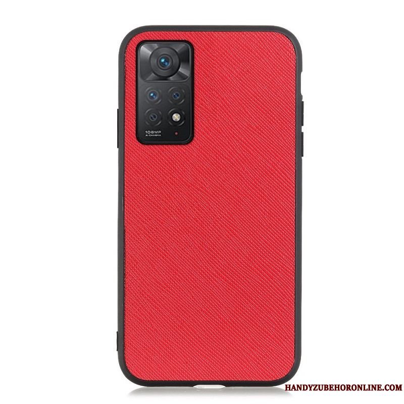 Cover Xiaomi Redmi Note 11 Pro / 11 Pro 5G Ægte Tekstureret Læder