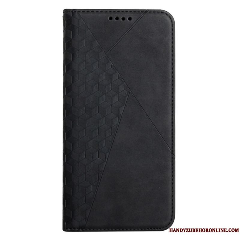 Cover Xiaomi Redmi Note 11 Pro Plus 5G Flip Cover Lædereffekt 3d-mønster