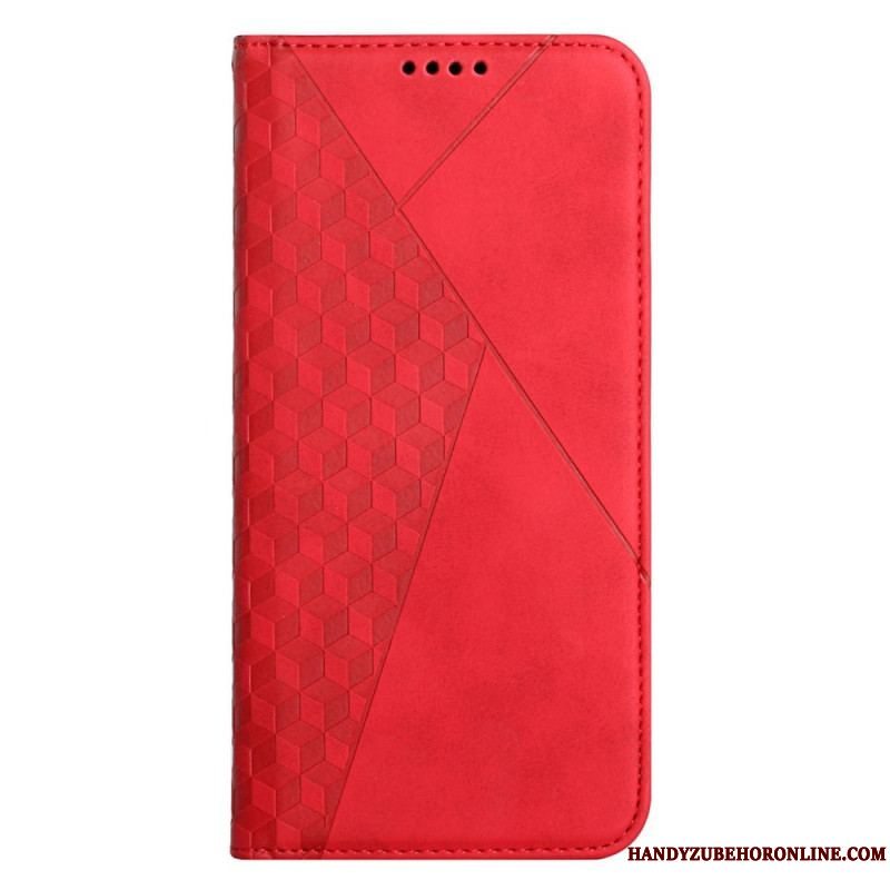 Cover Xiaomi Redmi Note 11 Pro Plus 5G Flip Cover Lædereffekt 3d-mønster