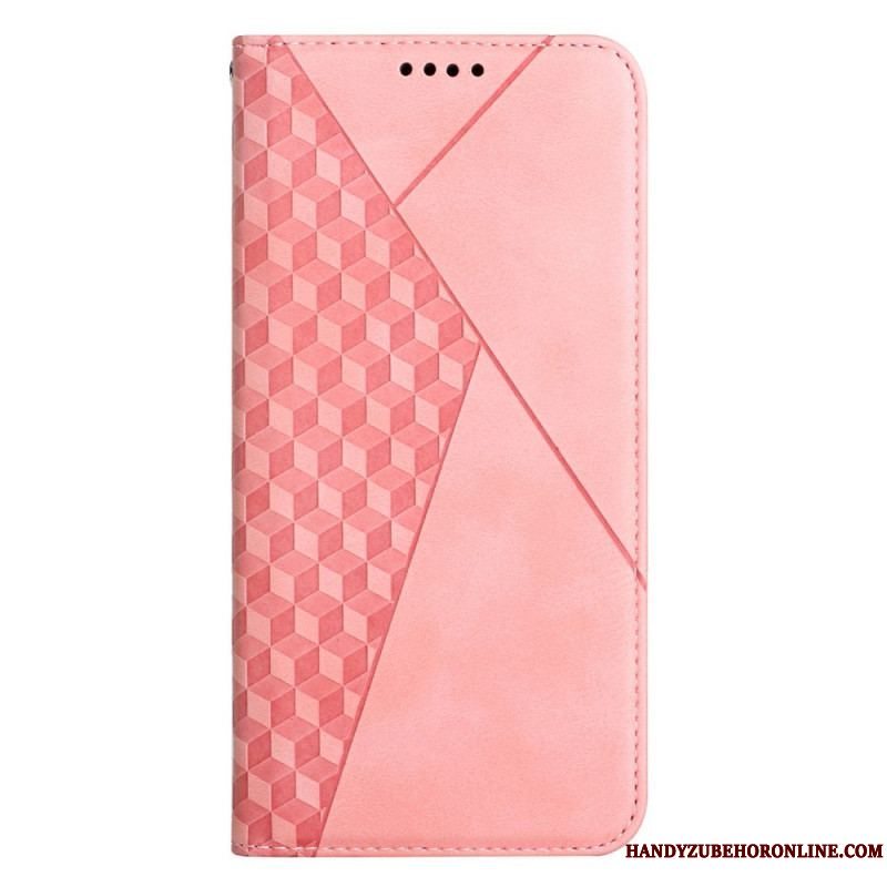 Cover Xiaomi Redmi Note 11 Pro Plus 5G Flip Cover Lædereffekt 3d-mønster