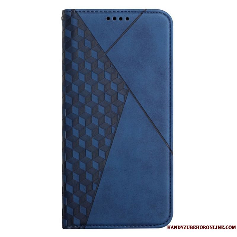 Cover Xiaomi Redmi Note 11 Pro Plus 5G Flip Cover Lædereffekt 3d-mønster