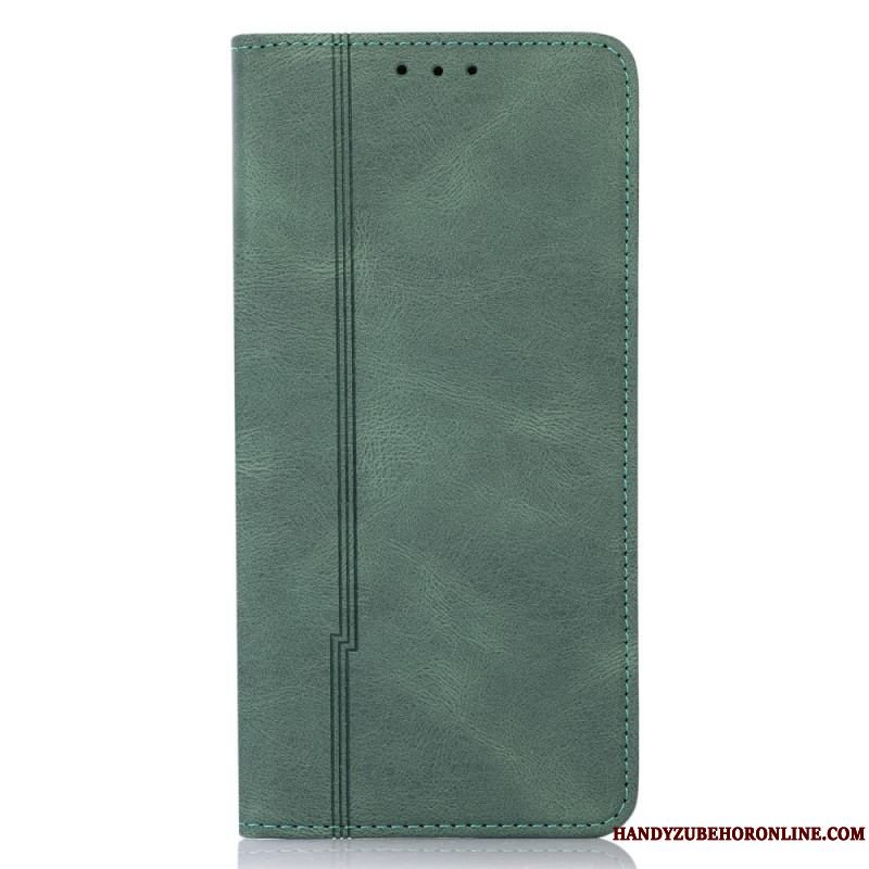 Cover Xiaomi Redmi Note 11 Pro Plus 5G Flip Cover Stil Læder Linje