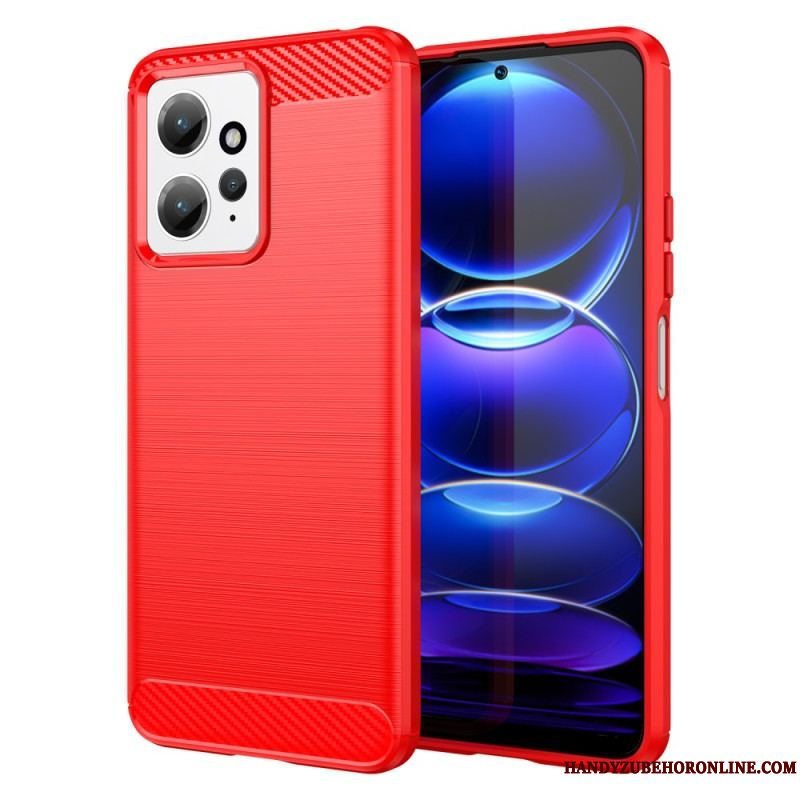 Cover Xiaomi Redmi Note 12 4G Børstet Kulfiber