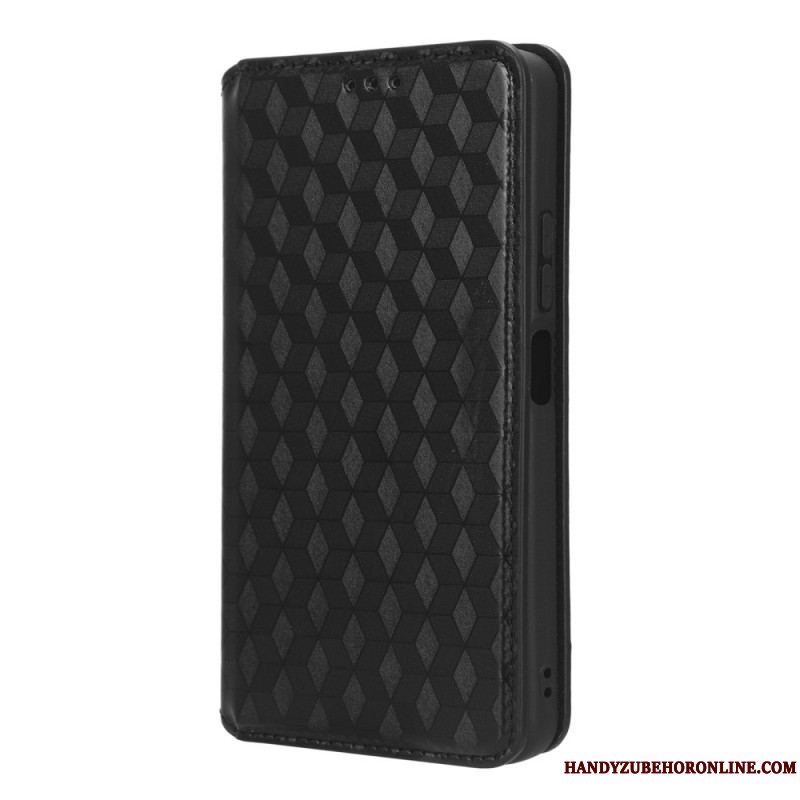 Cover Xiaomi Redmi Note 12 4G Flip Cover 3d Mønster