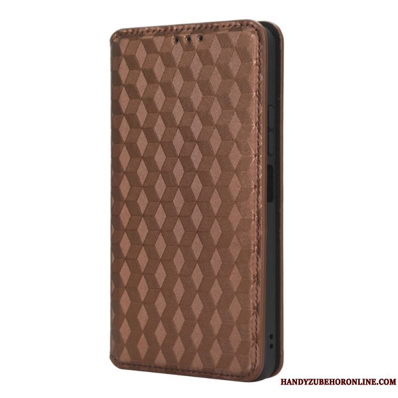 Cover Xiaomi Redmi Note 12 4G Flip Cover 3d Mønster