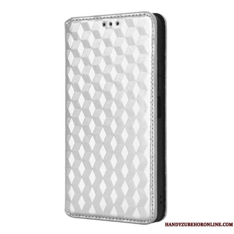 Cover Xiaomi Redmi Note 12 4G Flip Cover 3d Mønster