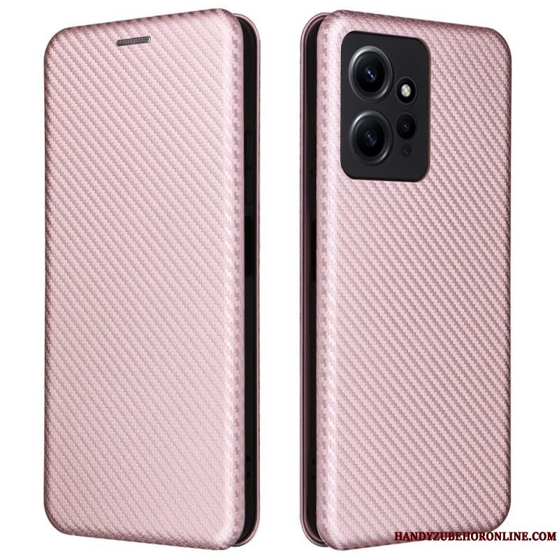 Cover Xiaomi Redmi Note 12 4G Flip Cover Kulfiber