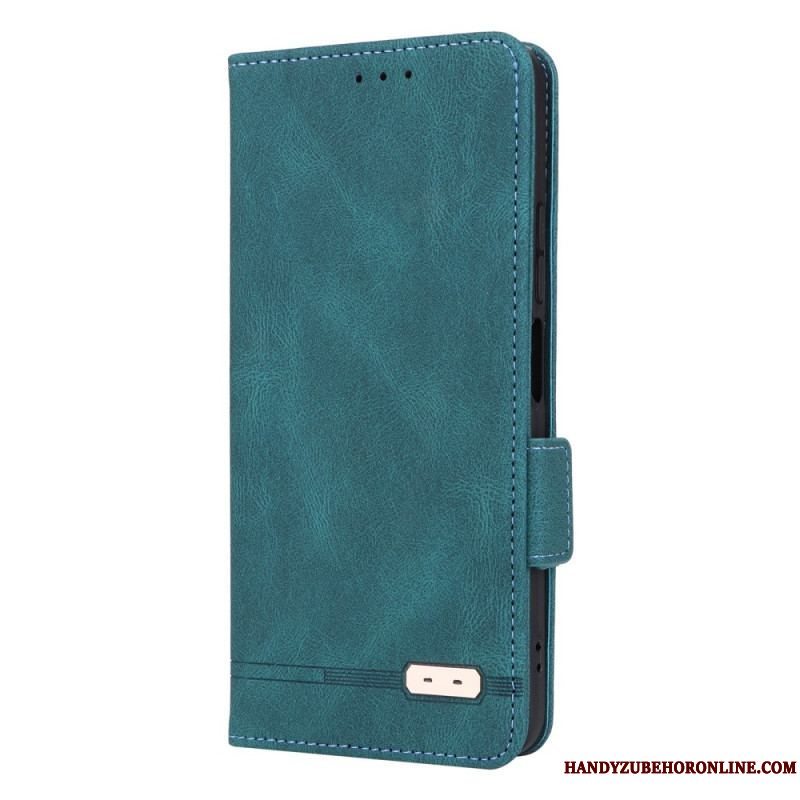 Cover Xiaomi Redmi Note 12 4G Flip Cover Vintage Klassisk