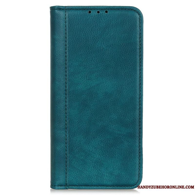 Cover Xiaomi Redmi Note 12 4G Flip Cover Vintage Split Læder