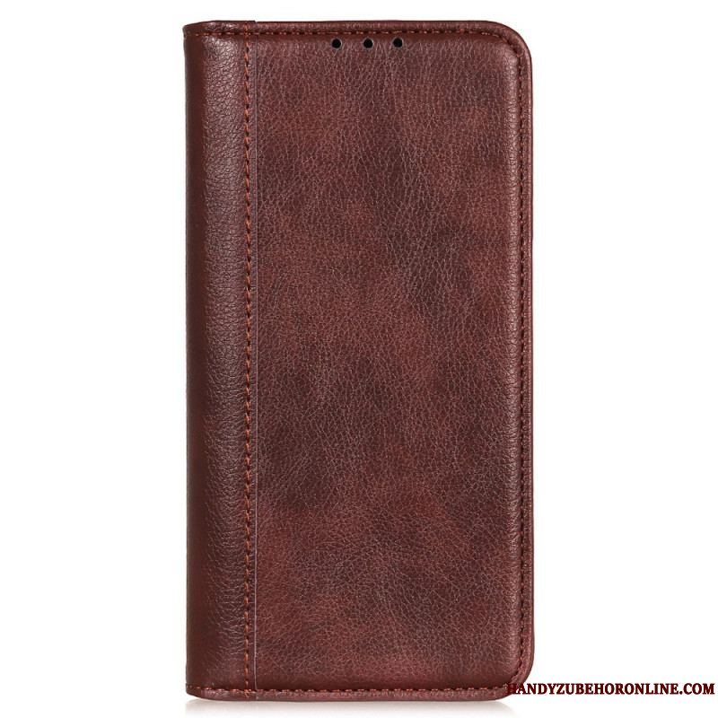 Cover Xiaomi Redmi Note 12 4G Flip Cover Vintage Split Læder