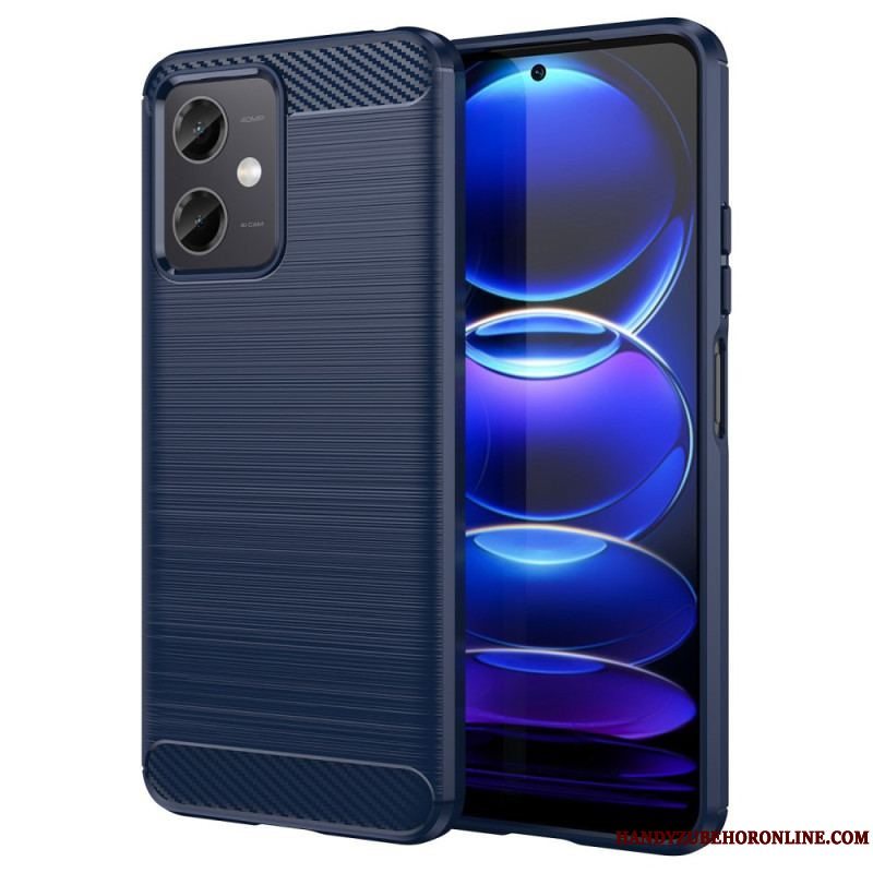 Cover Xiaomi Redmi Note 12 5G Børstet Kulfiber