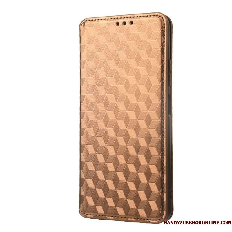 Cover Xiaomi Redmi Note 12 5G Flip Cover 3d Mønster