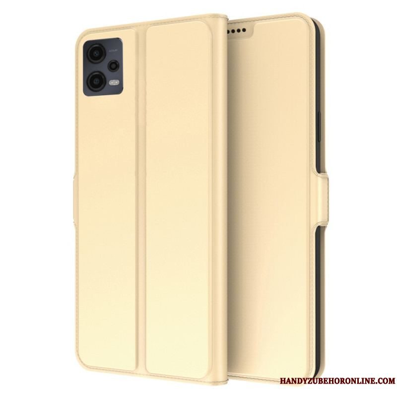 Cover Xiaomi Redmi Note 12 5G Flip Cover Læder Styling