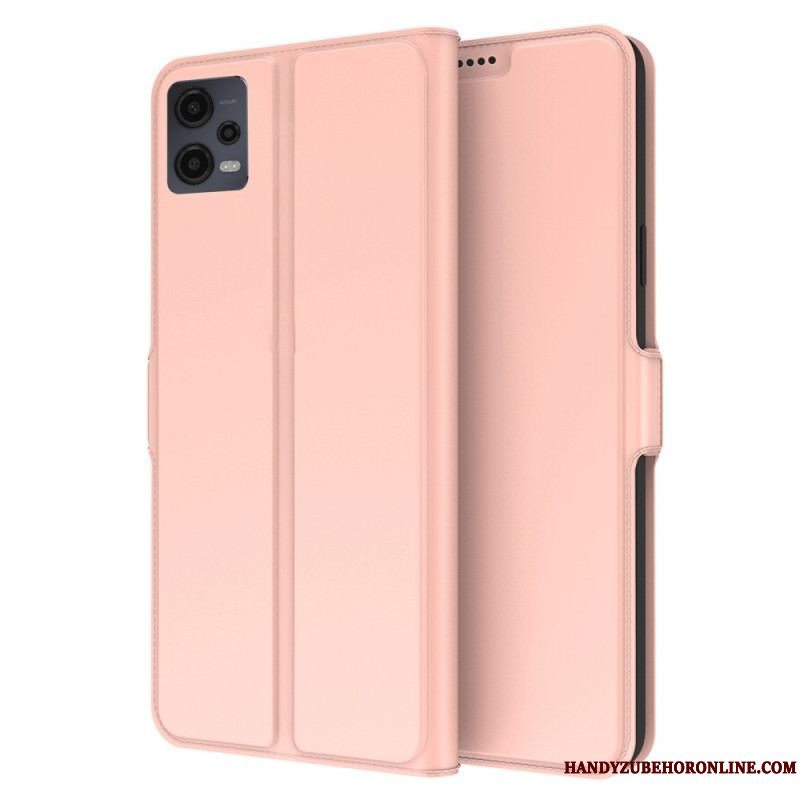 Cover Xiaomi Redmi Note 12 5G Flip Cover Læder Styling