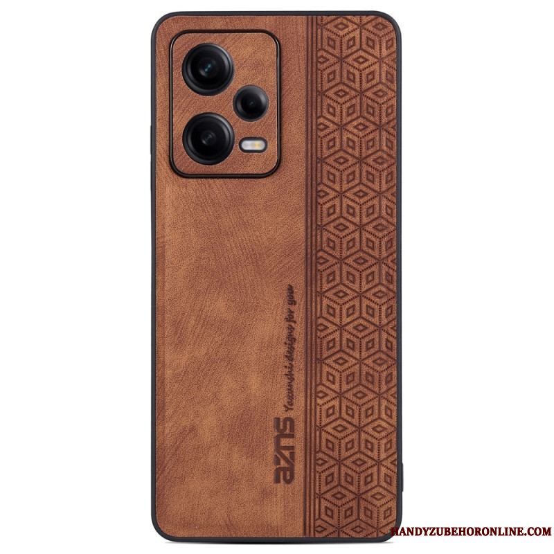 Cover Xiaomi Redmi Note 12 Pro Plus Azns Lædereffekt