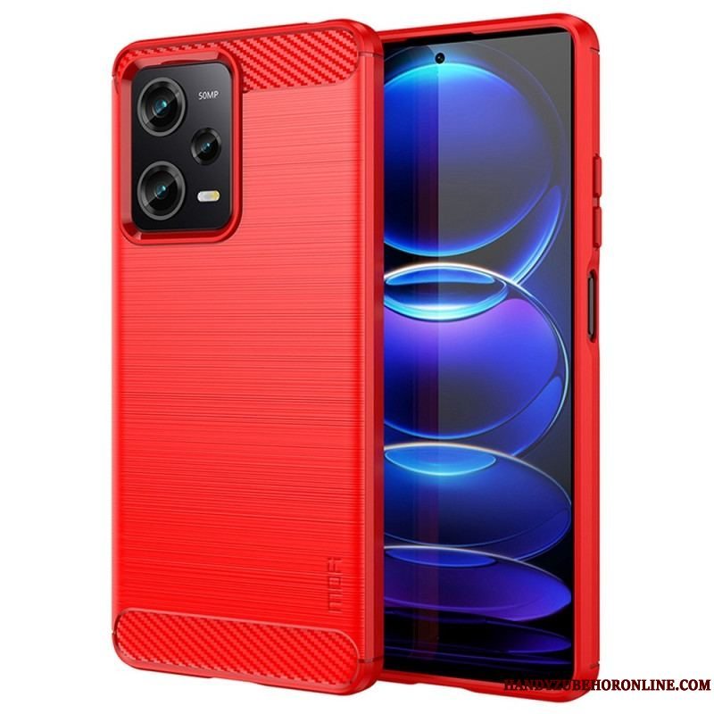 Cover Xiaomi Redmi Note 12 Pro Plus Børstet Kulfiber