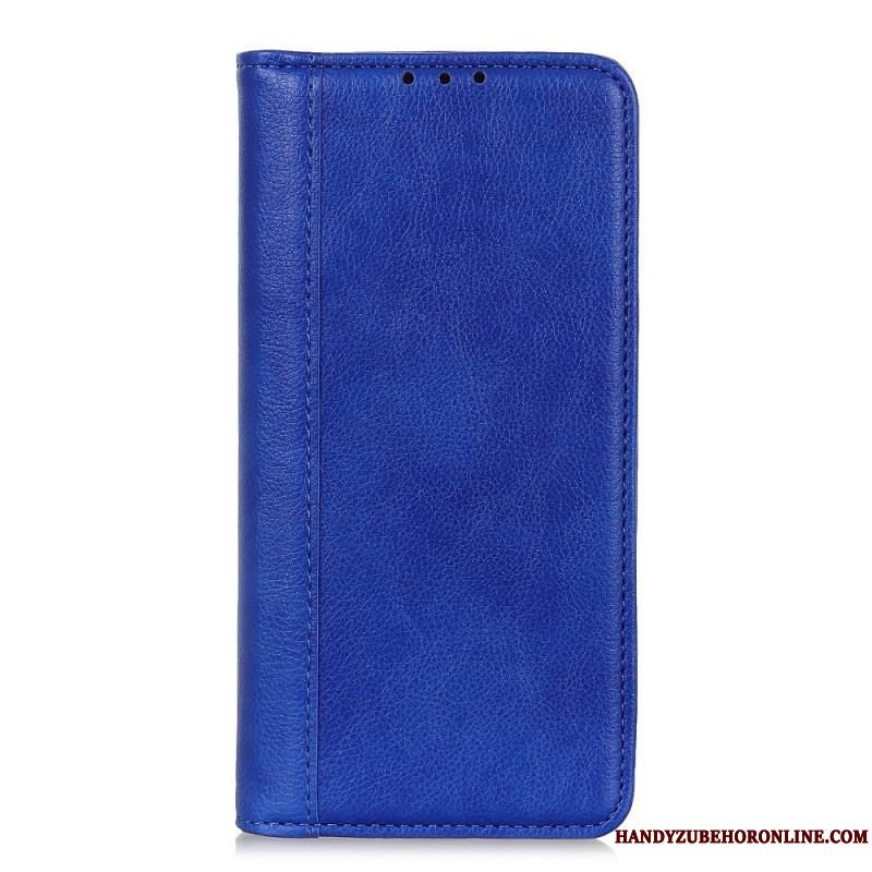 Cover Xiaomi Redmi Note 12 Pro Plus Flip Cover Lychee Split Læder