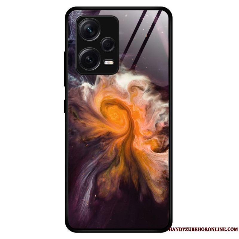 Cover Xiaomi Redmi Note 12 Pro Plus Marmorfarver Hærdet Glas