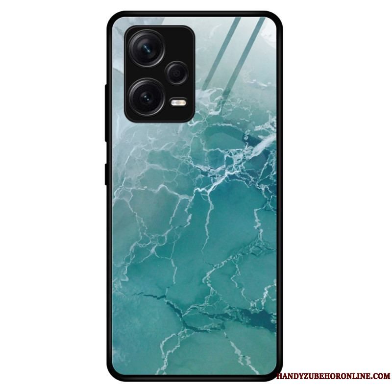 Cover Xiaomi Redmi Note 12 Pro Plus Marmorfarver Hærdet Glas