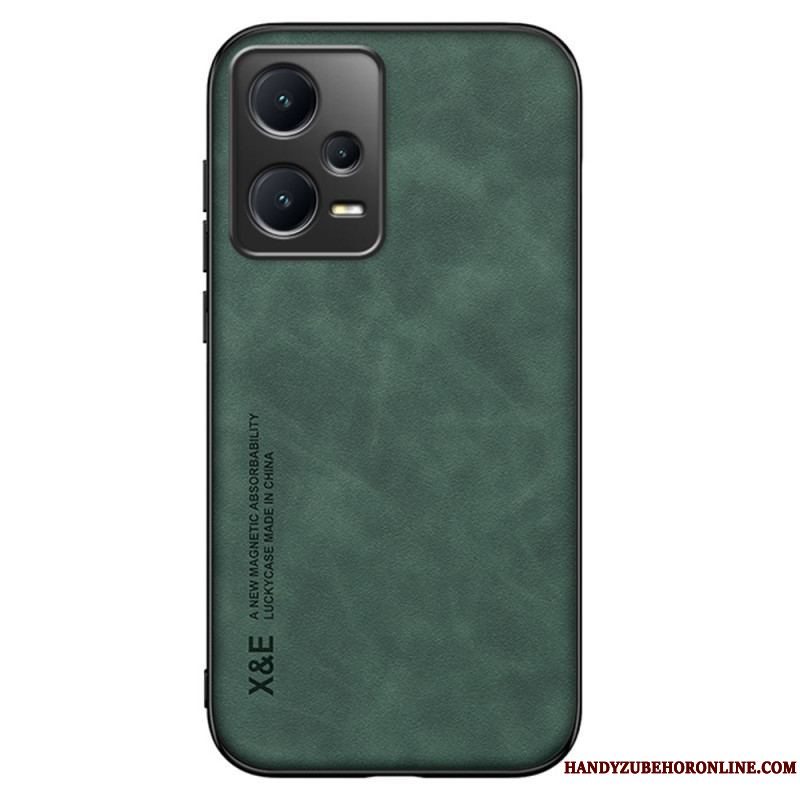 Cover Xiaomi Redmi Note 12 Pro Plus X&e Lædereffekt Læder