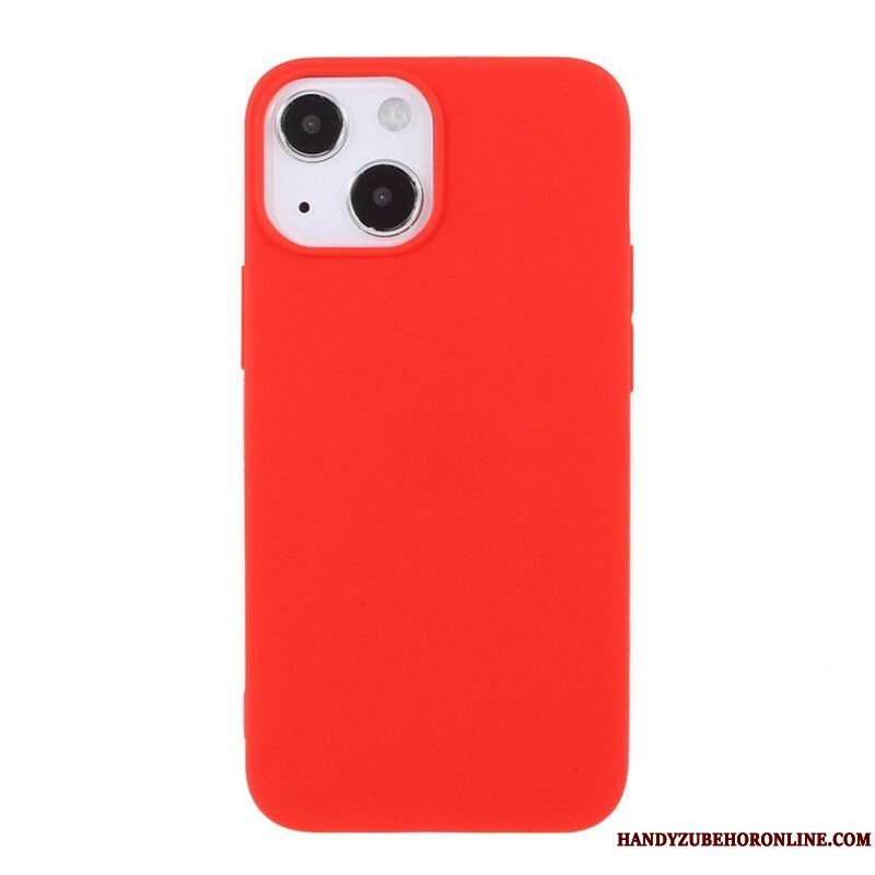 Cover iPhone 13 Mini Fleksibel Silikone Mat