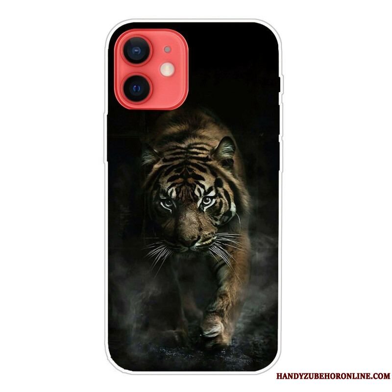 Cover iPhone 13 Mini Fleksibel Tiger