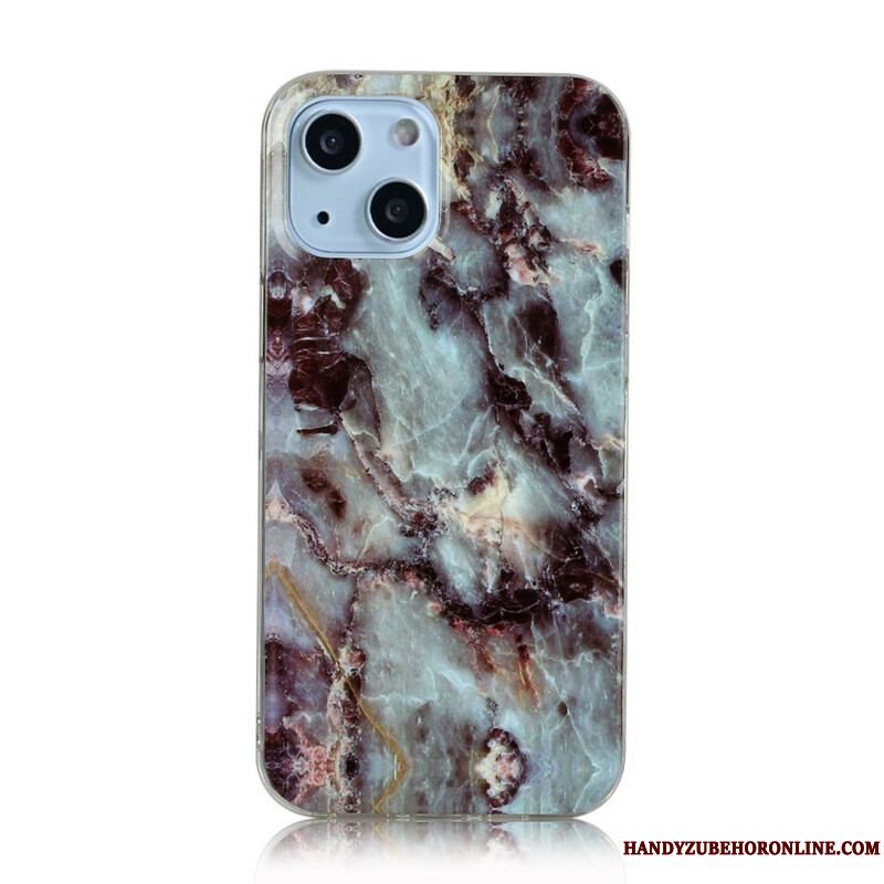 Cover iPhone 13 Mini Forenklet Marmor