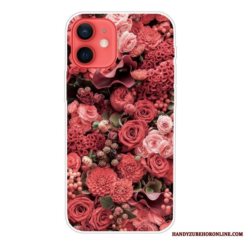 Cover iPhone 13 Mini Intense Blomster