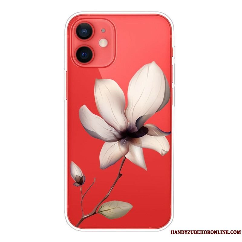 Cover iPhone 13 Mini Premium Blomster