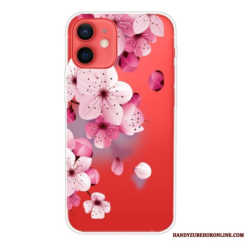 Cover iPhone 13 Mini Premium Blomster