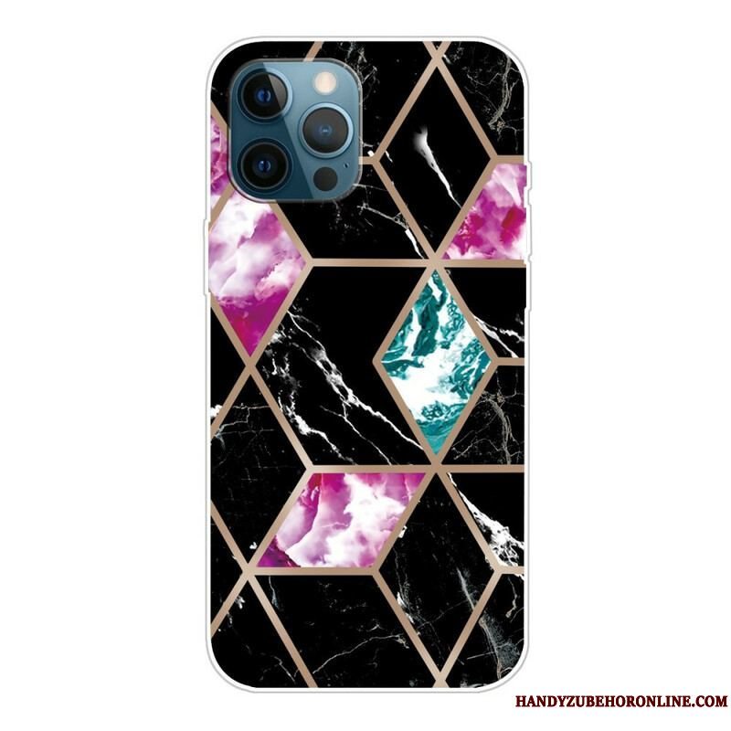 Cover iPhone 13 Pro Decline Geometrisk Marmor