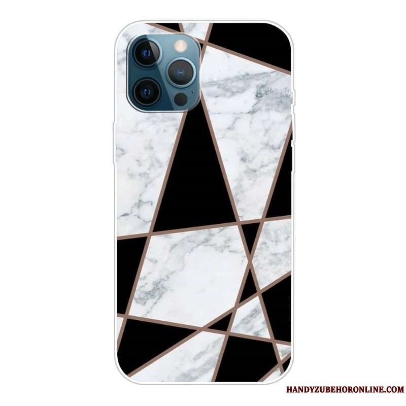 Cover iPhone 13 Pro Decline Geometrisk Marmor