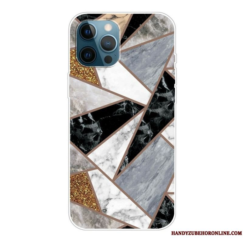 Cover iPhone 13 Pro Decline Geometrisk Marmor