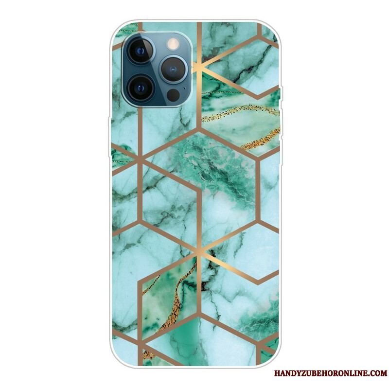 Cover iPhone 13 Pro Decline Geometrisk Marmor