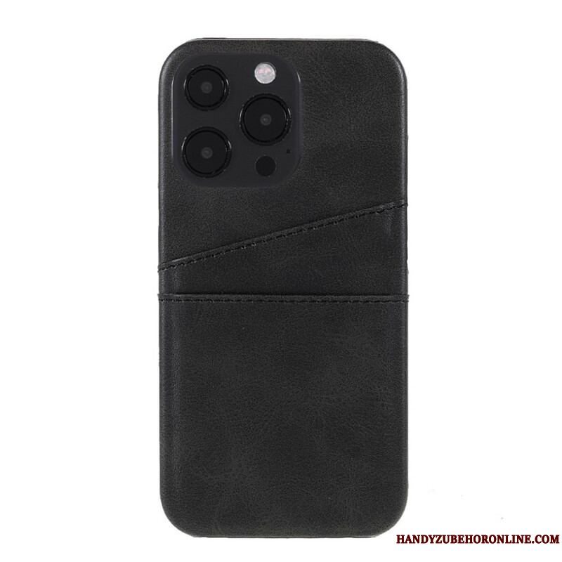 Cover iPhone 13 Pro Dobbelt Kortholder