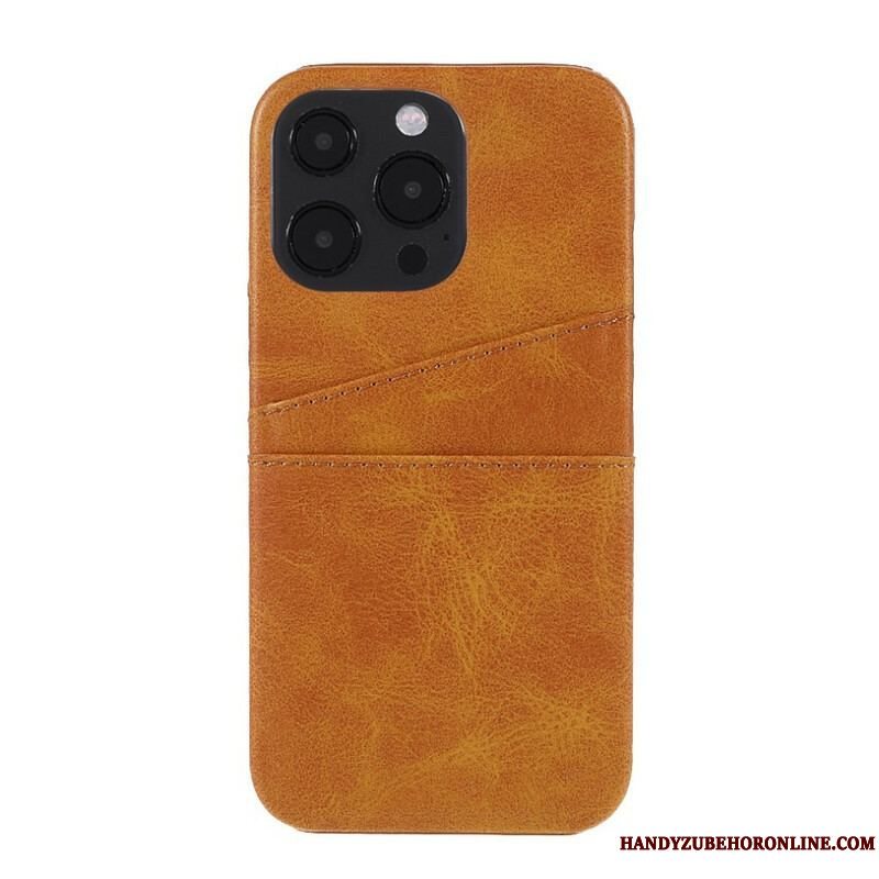 Cover iPhone 13 Pro Dobbelt Kortholder