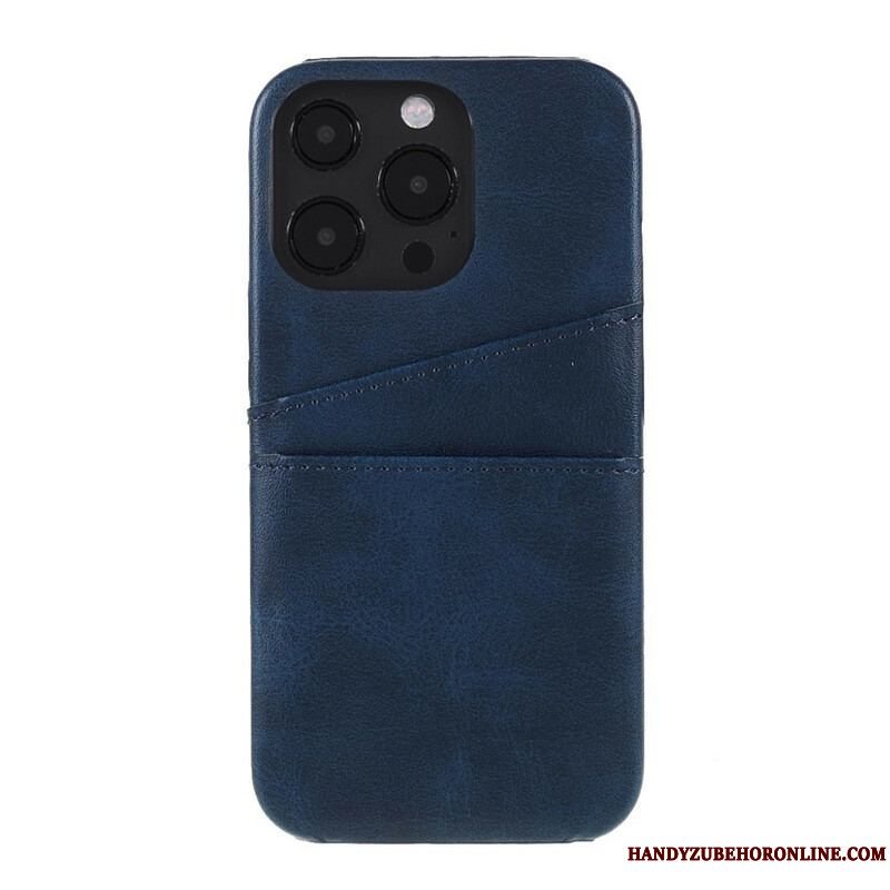 Cover iPhone 13 Pro Dobbelt Kortholder