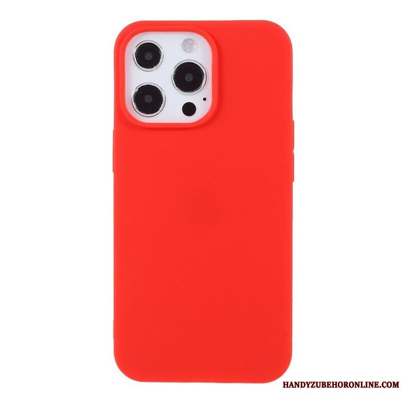 Cover iPhone 13 Pro Fleksibel Silikone Mat