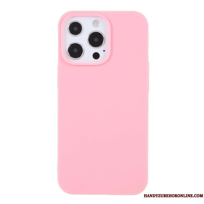 Cover iPhone 13 Pro Fleksibel Silikone Mat