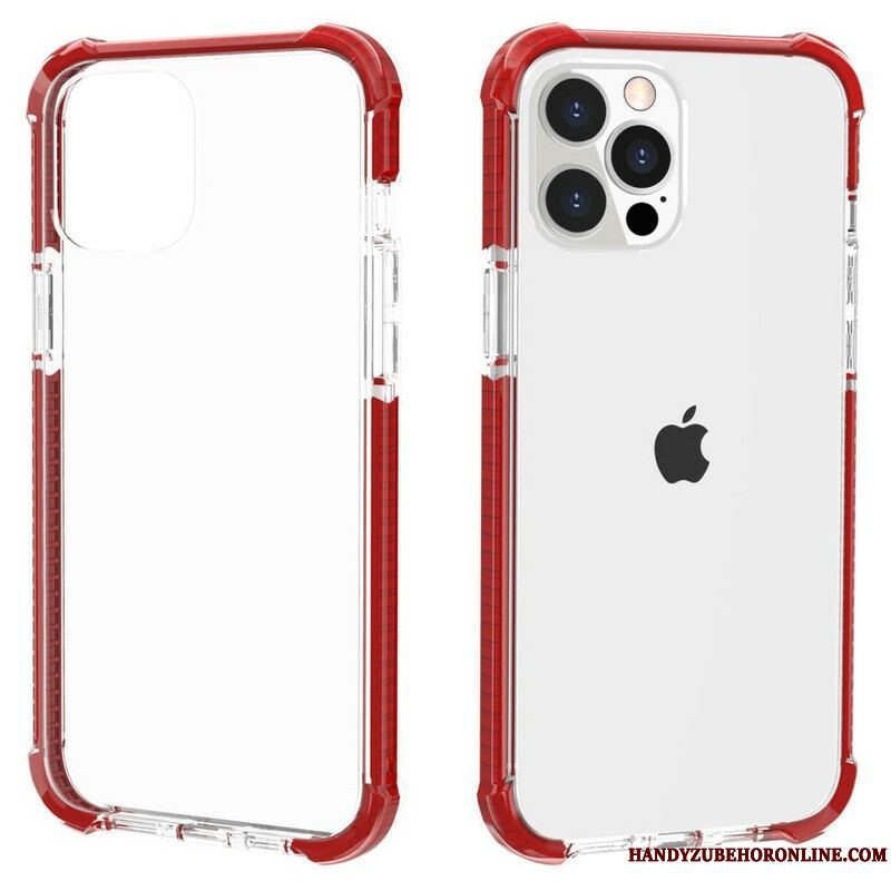 Cover iPhone 13 Pro Gennemsigtige Silikonekanter