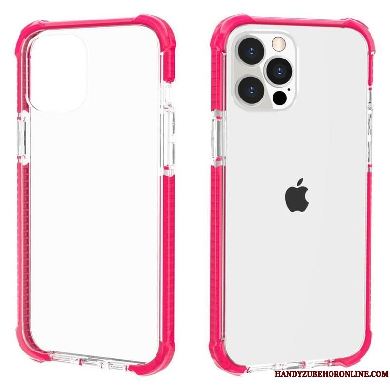 Cover iPhone 13 Pro Gennemsigtige Silikonekanter