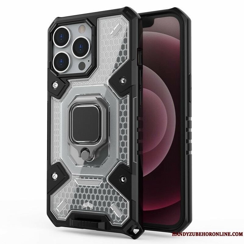 Cover iPhone 13 Pro Honeycomb Med Ring