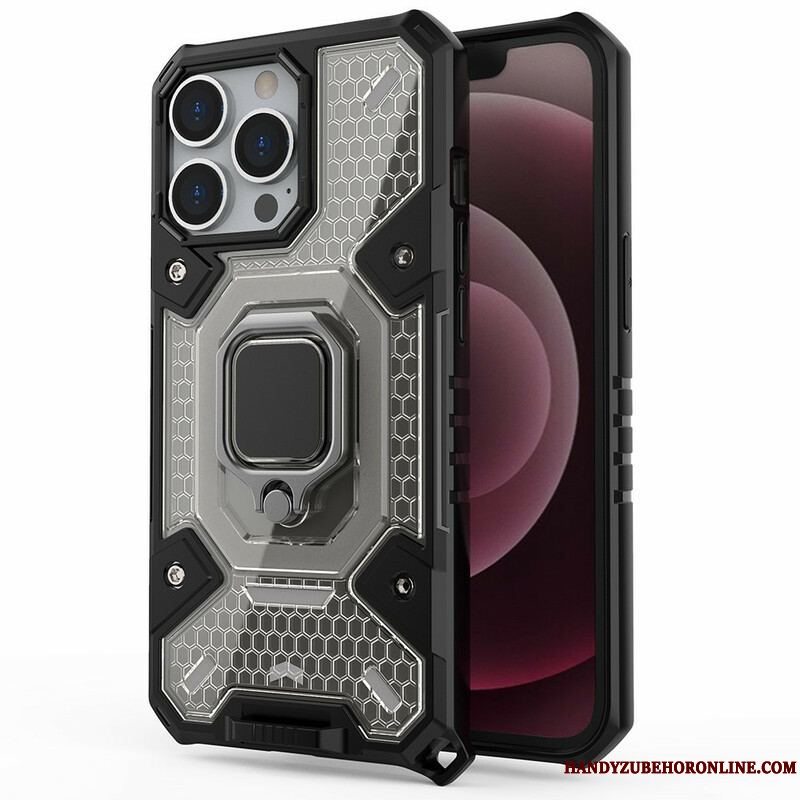 Cover iPhone 13 Pro Honeycomb Med Ring