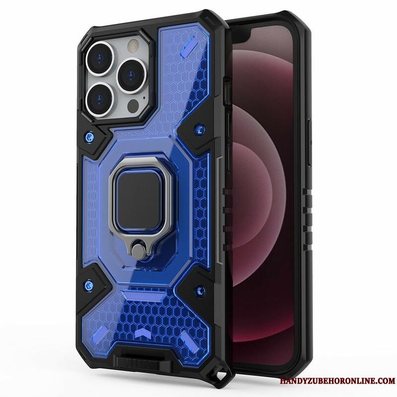 Cover iPhone 13 Pro Honeycomb Med Ring