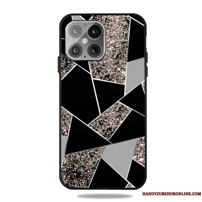 Cover iPhone 13 Pro Marmor Geometri