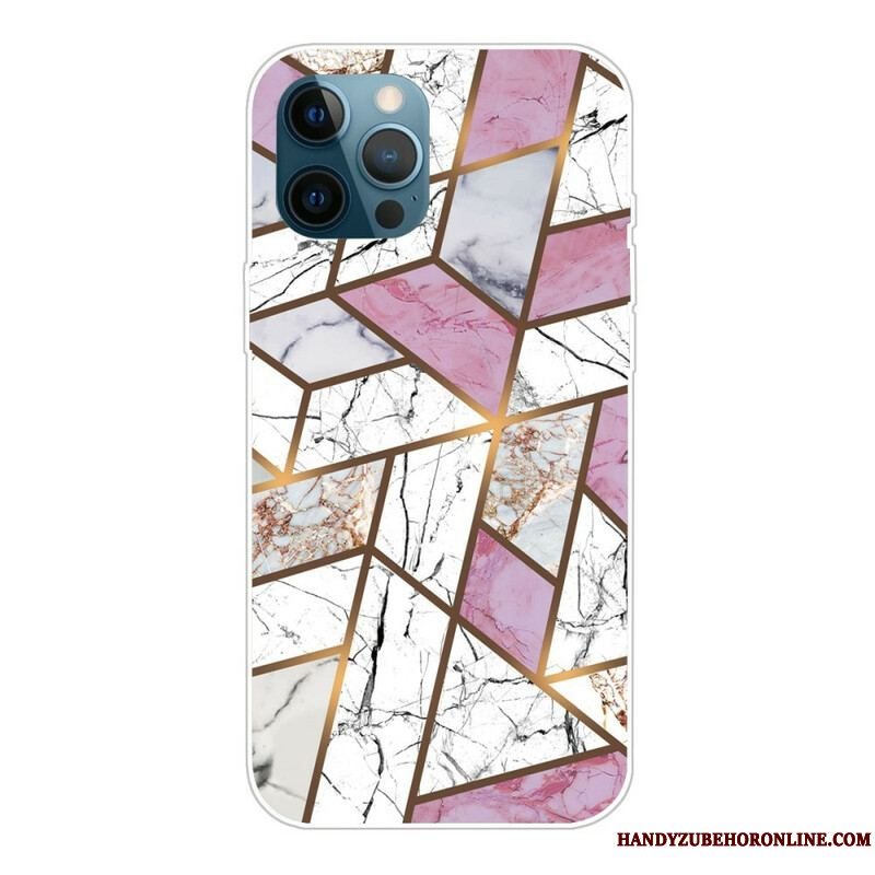 Cover iPhone 13 Pro Marmor Geometri