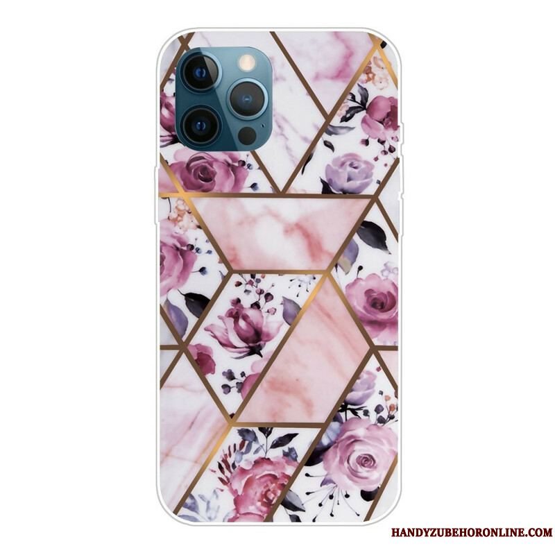 Cover iPhone 13 Pro Marmor Geometri