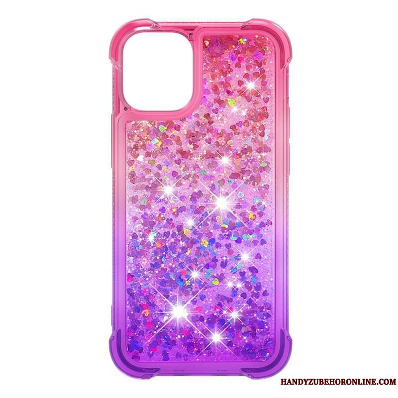 Cover iPhone 13 Pro Pailletter Farver