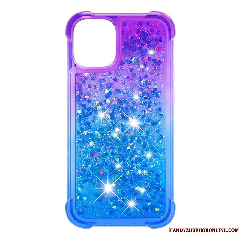 Cover iPhone 13 Pro Pailletter Farver