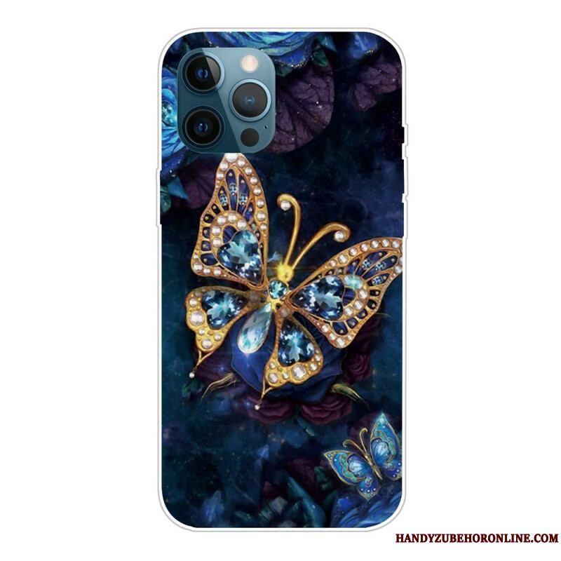 Cover iPhone 13 Pro Sommerfugle Sommerfugle